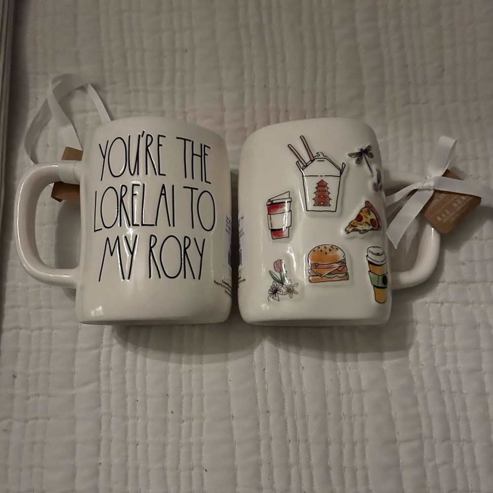 White  Mug  Rae Dunn x Gilmore Girls